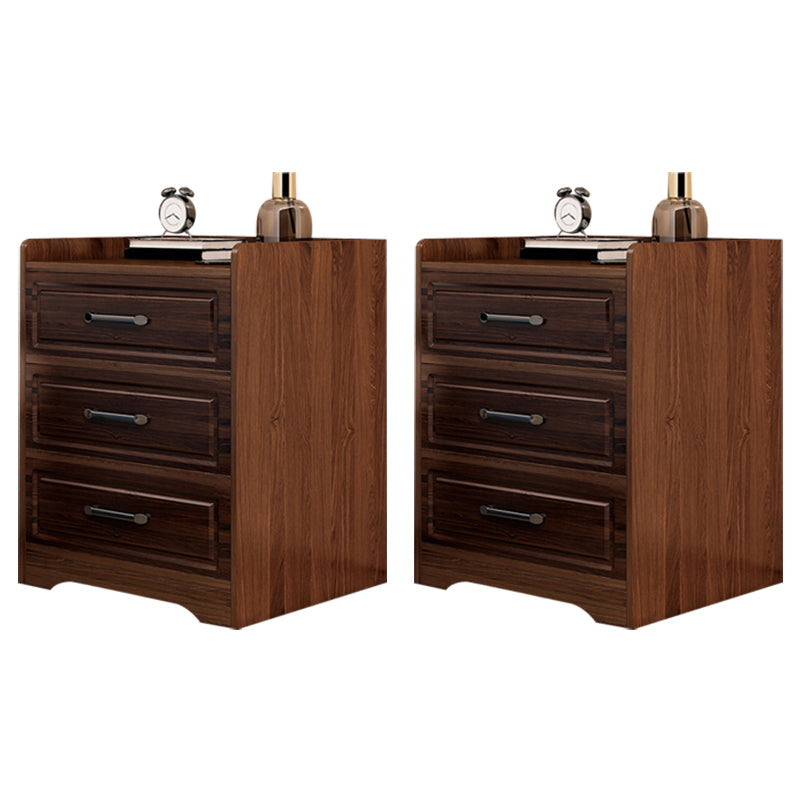 Cajón de la mesa de acento contemporáneo Cajón de almacenamiento de la cama de la cama de la cama