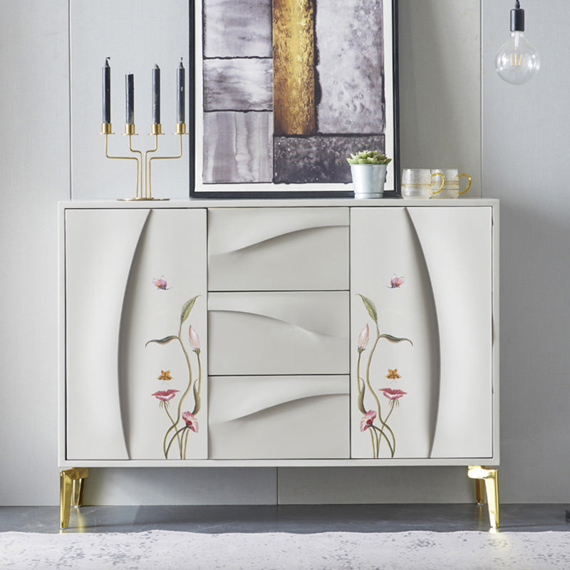 Classic Glam Horizontal Combo Dresser Wood Storage Chest Dresser for Bedroom Clearhalo 'Bedroom Furniture' 'Dressers & Chests' 'dressers_chests' 'furn' 'furn_dressers_chests' 'Furniture' 6837711