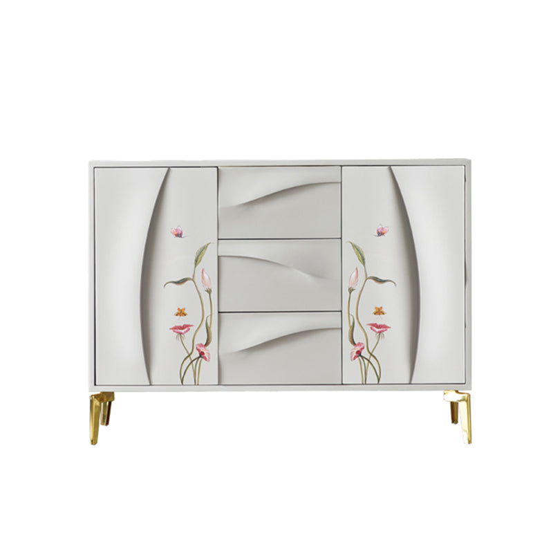 Classic Glam Horizontal Combo Dresser Wood Storage Chest Dresser for Bedroom Clearhalo 'Bedroom Furniture' 'Dressers & Chests' 'dressers_chests' 'furn' 'furn_dressers_chests' 'Furniture' 6837721