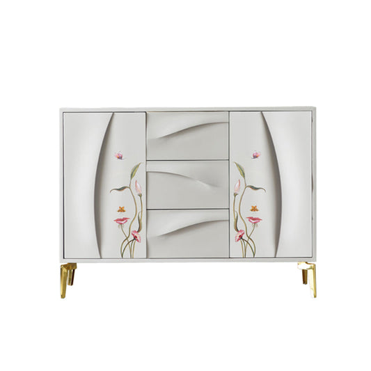 Classic Glam Horizontal Combo Dresser Wood Storage Chest Dresser for Bedroom Clearhalo 'Bedroom Furniture' 'Dressers & Chests' 'dressers_chests' 'furn' 'furn_dressers_chests' 'Furniture' 6837721