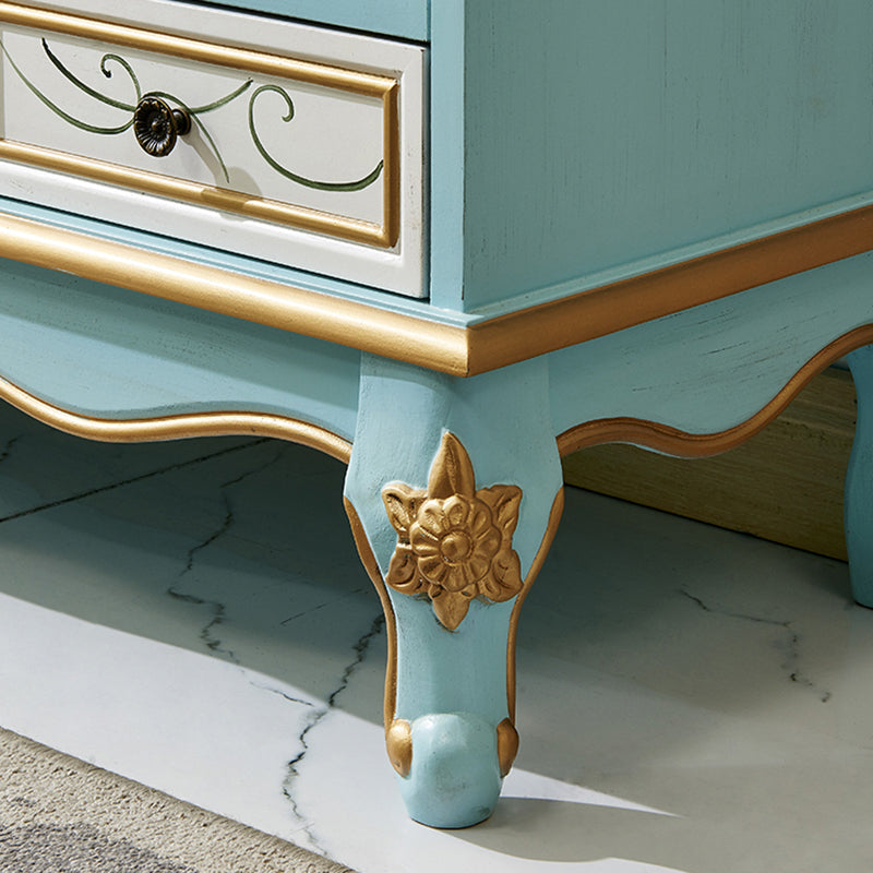 Amerikanische traditionelle Combo-Kommode aus Holz, Aufbewahrungstruhe für Schlafzimmer