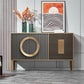 Klassiek Glam Combo-dressoir van eikenhout met opbergkast voor de slaapkamer