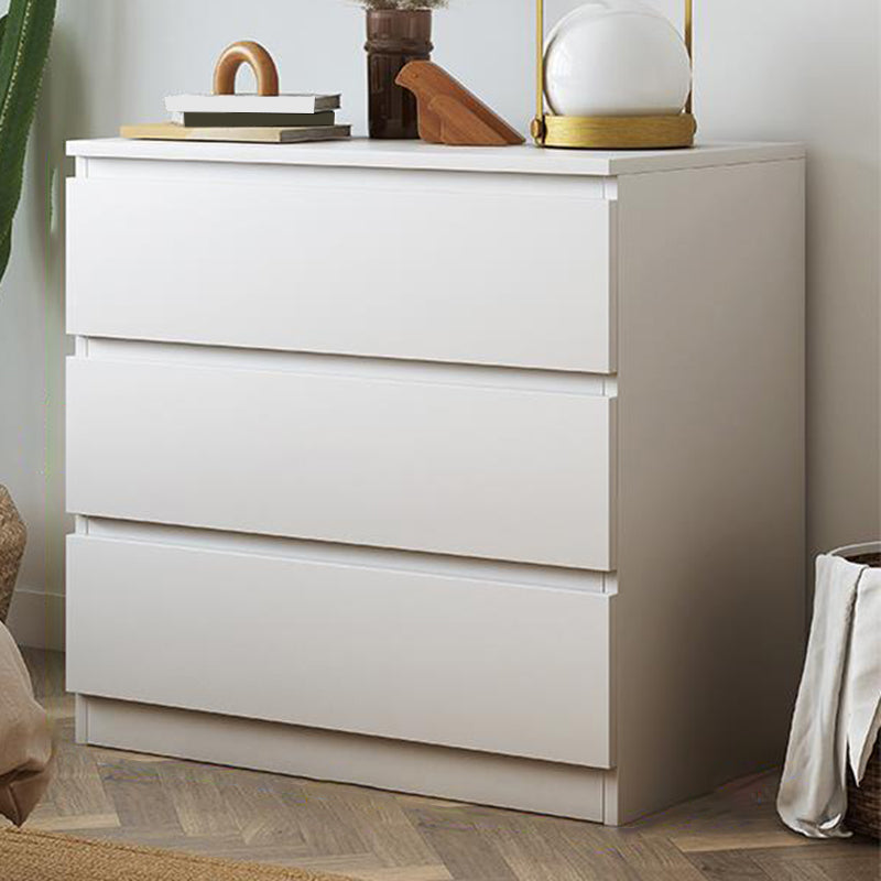 Contemporary Storage Chest Manufactured Wood Dresser , 15.6 Inch W 31"L x 16"W x 30"H White Clearhalo 'Bedroom Furniture' 'Dressers & Chests' 'dressers_chests' 'furn' 'furn_dressers_chests' 'Furniture' 6837794