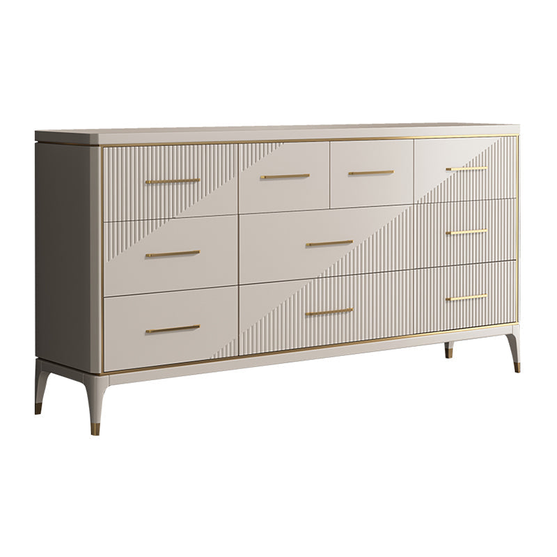 Classic Glam Double Dresser Birch Storage Chest with Drawers for Bedroom Clearhalo 'Bedroom Furniture' 'Dressers & Chests' 'dressers_chests' 'furn' 'furn_dressers_chests' 'Furniture' 6837815