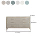 Classic Glam Double Dresser Birch Storage Chest with Drawers for Bedroom