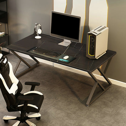 Scrivania moderna scrivania antica scrivania per computer con gambe metalliche