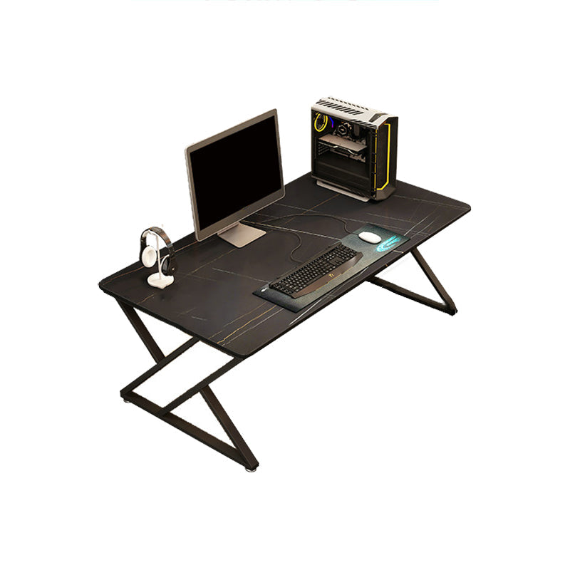 Scrivania moderna scrivania antica scrivania per computer con gambe metalliche