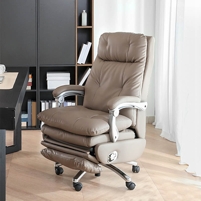 Moderne Swivel stoel verstelbare stoelhoogte voetsteun stoel met wielen