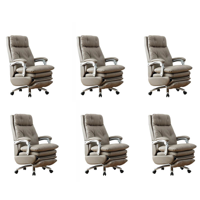 Moderne Swivel stoel verstelbare stoelhoogte voetsteun stoel met wielen