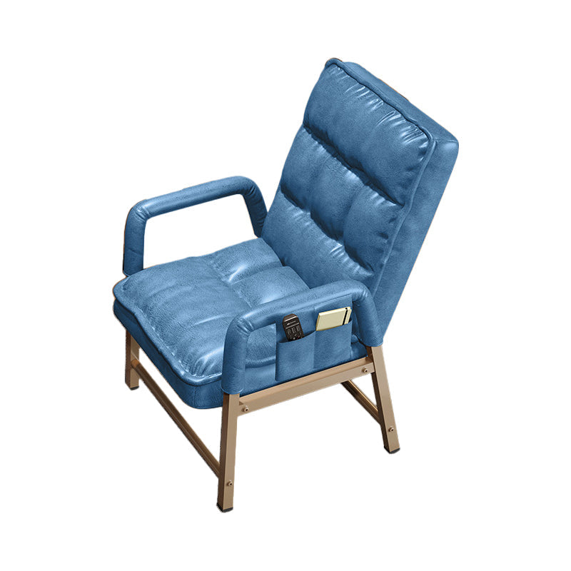 Eigentijdse vaste mantelstoel metaal verstelbare rughoogte bureau stoel