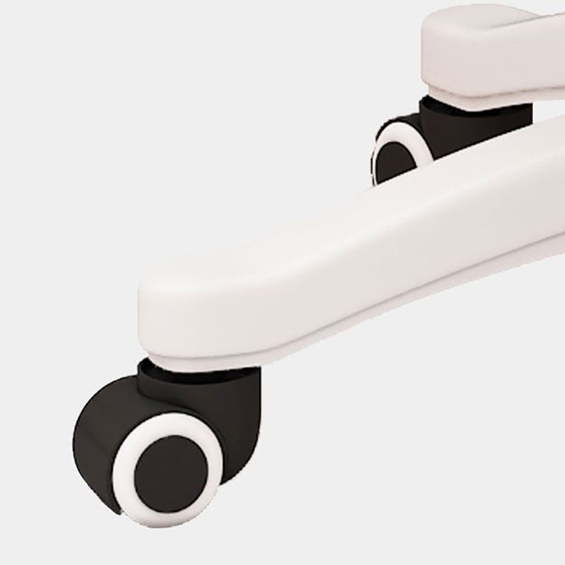 Chaise de bureau contemporaine ergonomique chaise de bureau rembourrée avec roues