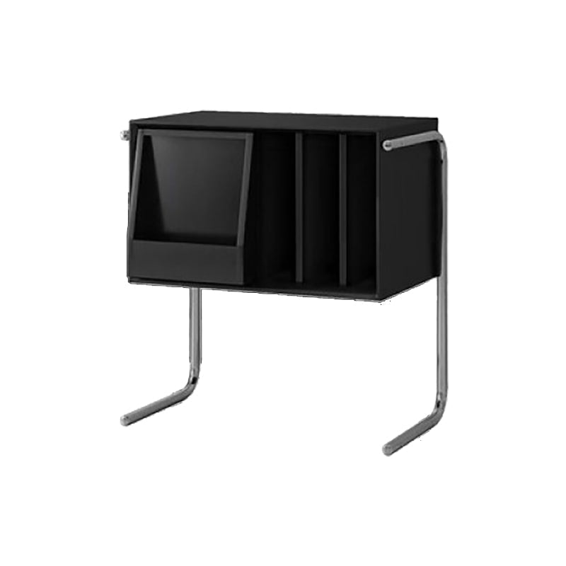 Modern Style Closed Back Bookshelf Wooden Bookcase for Home Office