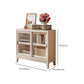 Modern Style Closed Back Bookshelf Wooden Vertical Bookcase in White