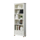 Contemporary Wood Bookshelf Standard Closed Back White Bookcase 27.6"L x 11.8"W x 70.9"H 1 Cabinet Not Included Clearhalo 'Bookcases' 'furn' 'furn_bookcases' 'Furniture' 'Office Furniture' 6839695