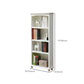 Contemporary Wood Bookshelf Standard Closed Back White Bookcase Clearhalo 'Bookcases' 'furn' 'furn_bookcases' 'Furniture' 'Office Furniture' 6839711