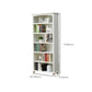 Contemporary Wood Bookshelf Standard Closed Back White Bookcase Clearhalo 'Bookcases' 'furn' 'furn_bookcases' 'Furniture' 'Office Furniture' 6839725