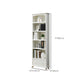 Contemporary Wood Bookshelf Standard Closed Back White Bookcase Clearhalo 'Bookcases' 'furn' 'furn_bookcases' 'Furniture' 'Office Furniture' 6839727