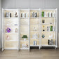 Scandinavian Standard Bookshelf Metal Closed Back Bookcase with Doors Clearhalo 'Bookcases' 'furn' 'furn_bookcases' 'Furniture' 'Office Furniture' 6839751
