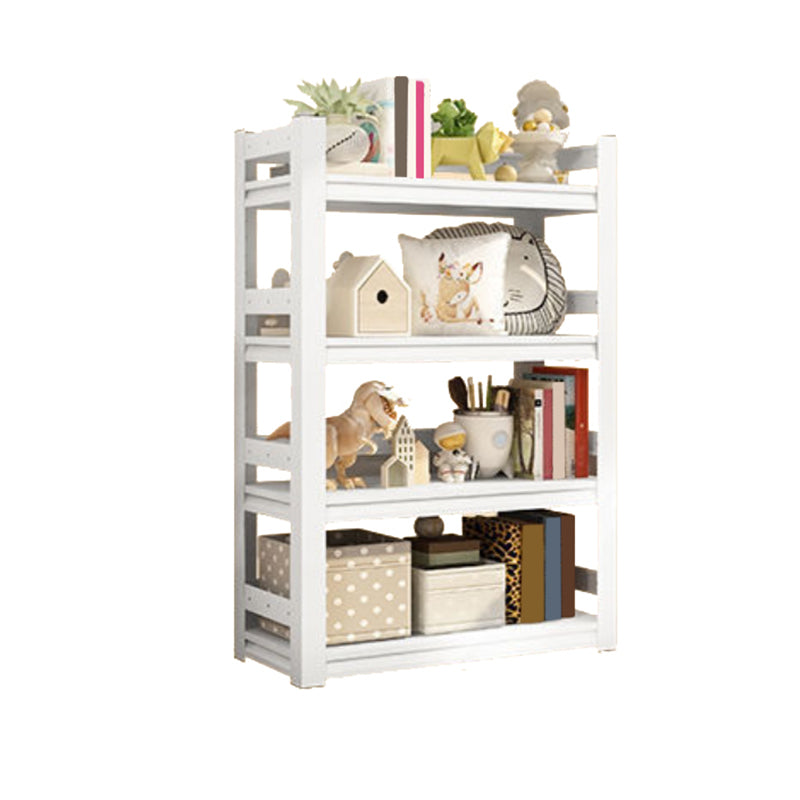 Standard Steel Open Back Bookcase Contemporary White Open Back Bookshelf