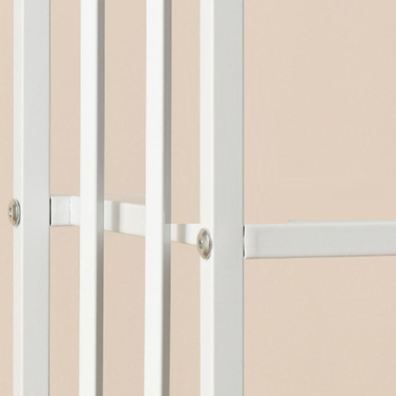 棚付きの標準本棚メタルモダンな本棚を開いてください