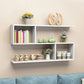 Modern Wooden Shelf Bookcase Wall Mounted Shelves Included Shelf for Bedroom