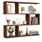Modern Wooden Shelf Bookcase Wall Mounted Shelves Included Shelf for Bedroom