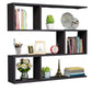 Modern Wooden Shelf Bookcase Wall Mounted Shelves Included Shelf for Bedroom