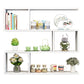 Modern Wooden Shelf Bookcase Wall Mounted Shelves Included Shelf for Bedroom