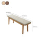 Solid Wood Seating Bench Modern Rectangle Bench , 11.7-inch Width Clearhalo 'Benches' 'Chairs & Seating' 'furn' 'furn_benches' 'Furniture' 'Living Room Furniture' 6840008