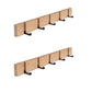 Wooden Coat Hanger Contemporary Style Home Wall Hanging Coat Rack