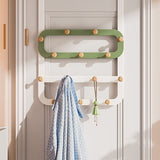 Appuntamento in metallo e cappotto in legno in stile contemporaneo muro di cappotto appeso