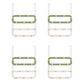 Metal and Wood Coat Hanger Contemporary Style Home Wall Hanging Coat Rack