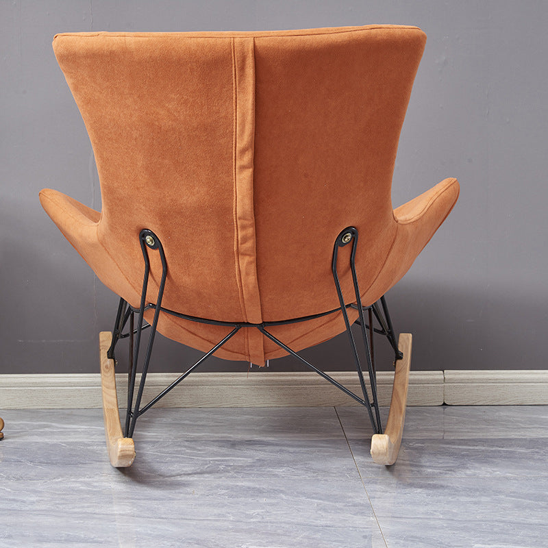 リラックスするためのモダンな怠zyなソファロッキングチェア屋内ロッキングチェア