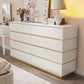 Classic Glam Storage Chest White 5/8/9 Drawers Chest , 15.6-inch Width Clearhalo 'Bedroom Furniture' 'Dressers & Chests' 'dressers_chests' 'furn' 'furn_dressers_chests' 'Furniture' 6842997