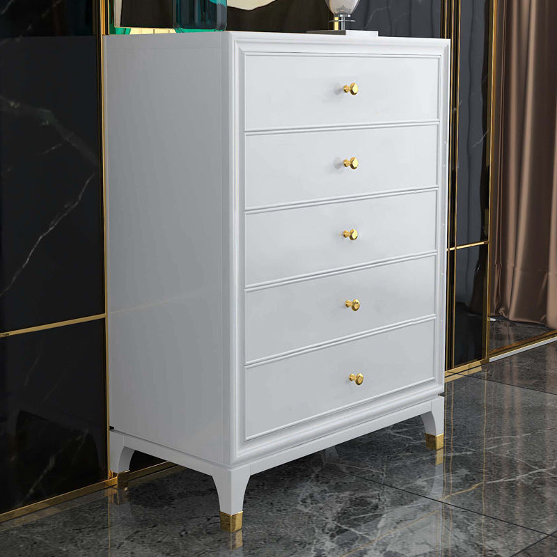 Classic Glam Storage Chest White 5/8/9 Drawers Chest , 15.6-inch Width Clearhalo 'Bedroom Furniture' 'Dressers & Chests' 'dressers_chests' 'furn' 'furn_dressers_chests' 'Furniture' 6843001