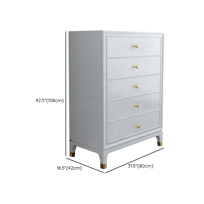 Classic Glam Storage Chest White 5/8/9 Drawers Chest , 15.6-inch Width Clearhalo 'Bedroom Furniture' 'Dressers & Chests' 'dressers_chests' 'furn' 'furn_dressers_chests' 'Furniture' 6843005