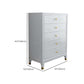 Classic Glam Storage Chest White 5/8/9 Drawers Chest , 15.6-inch Width Clearhalo 'Bedroom Furniture' 'Dressers & Chests' 'dressers_chests' 'furn' 'furn_dressers_chests' 'Furniture' 6843006