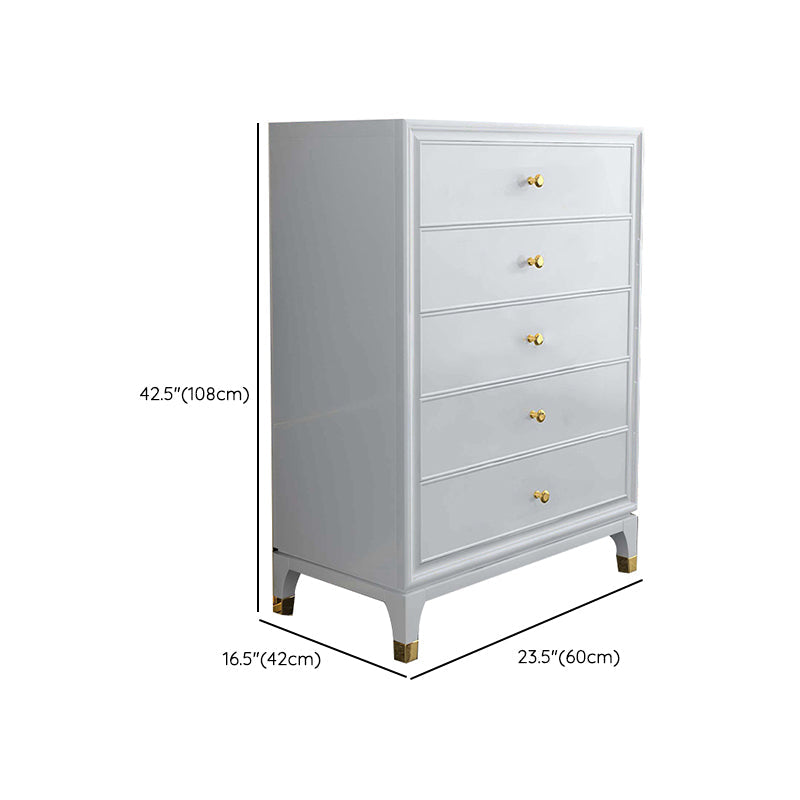 Classic Glam Storage Chest White 5/8/9 Drawers Chest , 15.6-inch Width Clearhalo 'Bedroom Furniture' 'Dressers & Chests' 'dressers_chests' 'furn' 'furn_dressers_chests' 'Furniture' 6843006