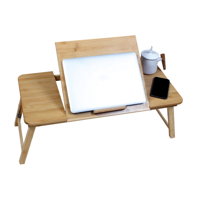 Contemporary Wood Office Desk Folding Writing Desk for Office 28"L x 13"W x 15"H Natural Clearhalo 'furn' 'furn_office_desk' 'Furniture' 'Office Desks' 'Office Furniture' 'office_desk' 6843276