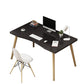 Rectangular Shaped Office Desk Natural/White/Black Writing Desk for Office Clearhalo 'furn' 'furn_office_desk' 'Furniture' 'Office Desks' 'Office Furniture' 'office_desk' 6843313