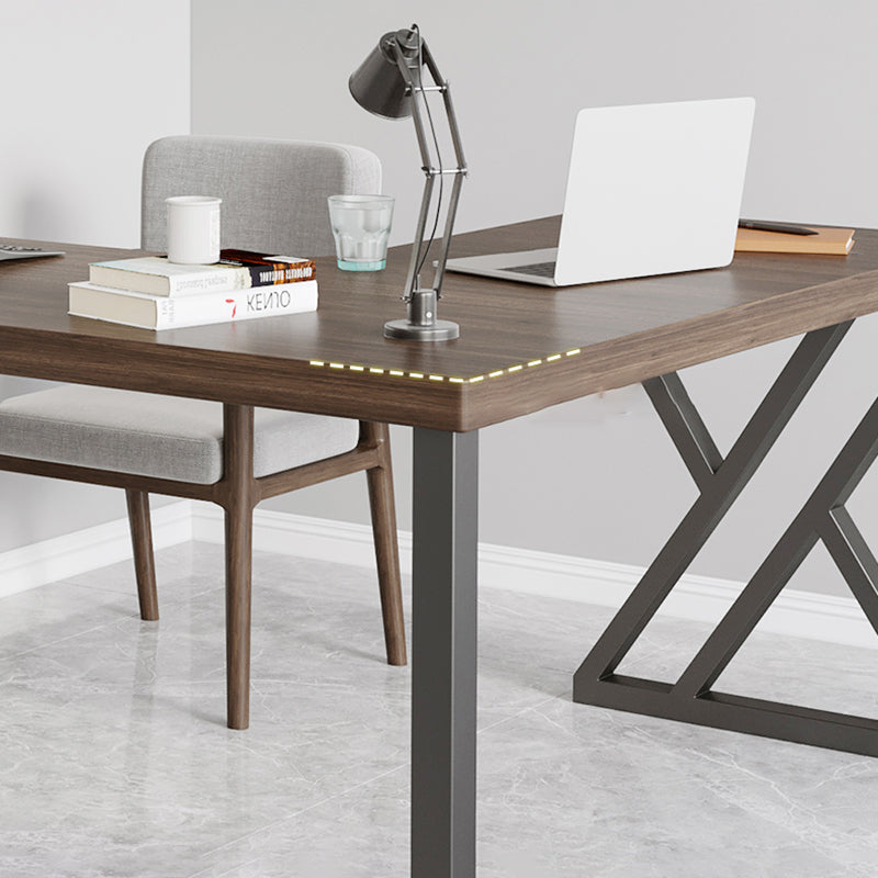 Scrivania da ufficio in pino in stile industriale per ufficio