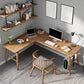 Industrial Office Desk Massivholz L-Form Schreibschalter für Schlafzimmer