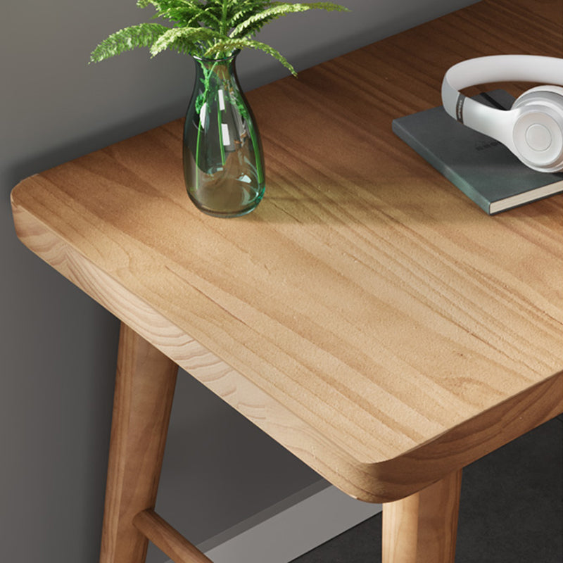 Industrial Office Desk Massivholz L-Form Schreibschalter für Schlafzimmer