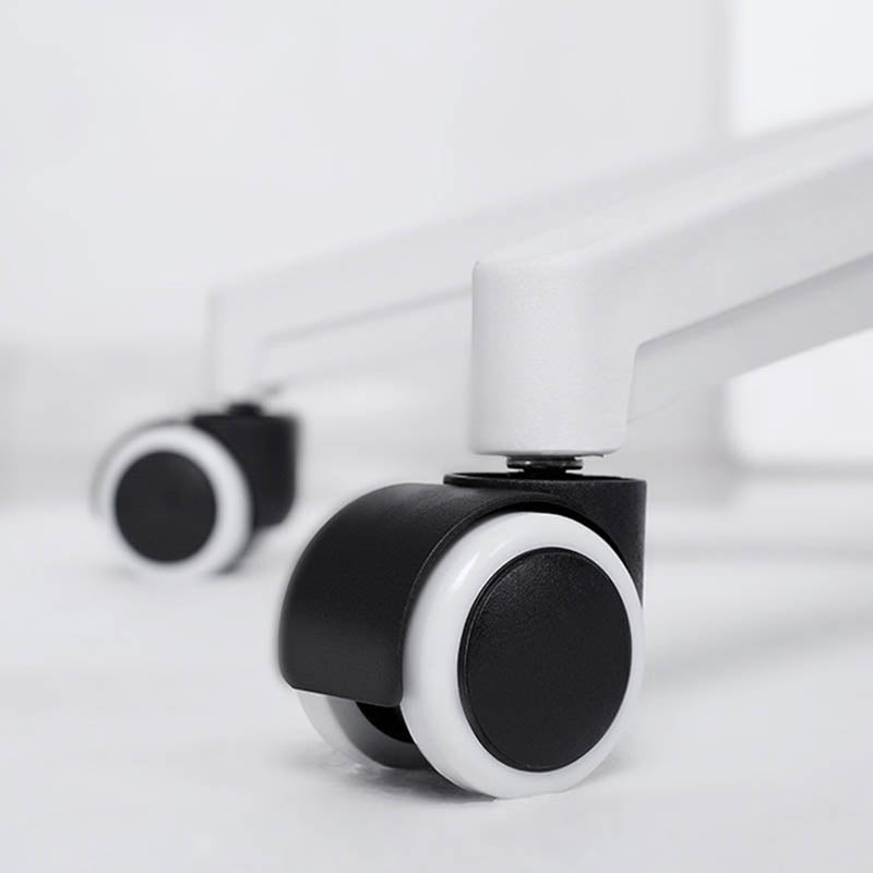 Silla de oficina moderna Armas fijas Tapizadas sin silla de escritorio angustiante con ruedas