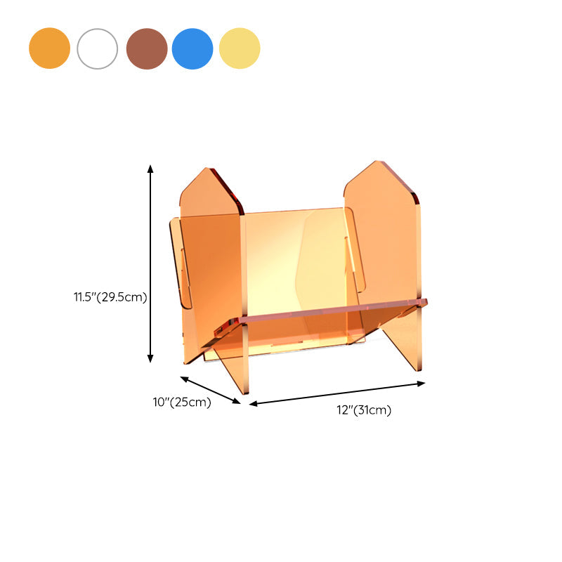 Standard -Acryl -Bücherregal Skandinavischer geschlossener Buchhandel geschlossen