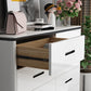 Contemporary Marble Lingerie Chest Vertical Storage Chest for Bedroom Clearhalo 'Bedroom Furniture' 'Dressers & Chests' 'dressers_chests' 'furn' 'furn_dressers_chests' 'Furniture' 6844330