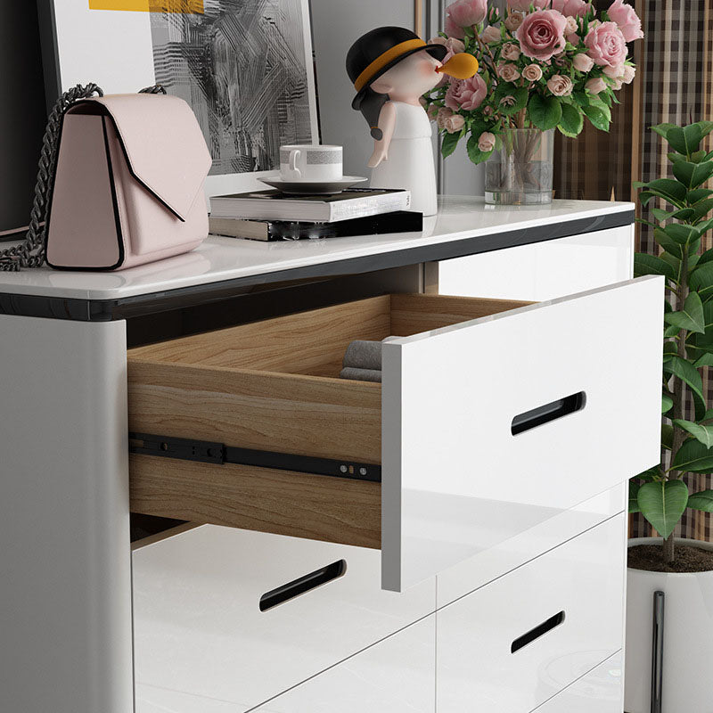 Contemporary Marble Lingerie Chest Vertical Storage Chest for Bedroom Clearhalo 'Bedroom Furniture' 'Dressers & Chests' 'dressers_chests' 'furn' 'furn_dressers_chests' 'Furniture' 6844330