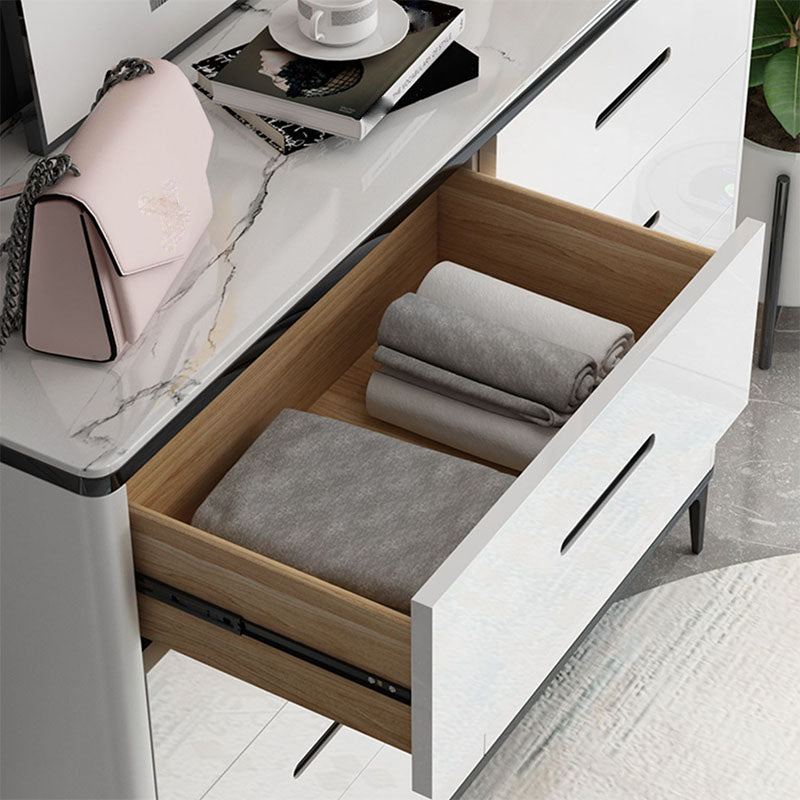 Contemporary Marble Lingerie Chest Vertical Storage Chest for Bedroom Clearhalo 'Bedroom Furniture' 'Dressers & Chests' 'dressers_chests' 'furn' 'furn_dressers_chests' 'Furniture' 6844331
