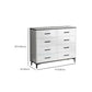 Contemporary Marble Lingerie Chest Vertical Storage Chest for Bedroom Clearhalo 'Bedroom Furniture' 'Dressers & Chests' 'dressers_chests' 'furn' 'furn_dressers_chests' 'Furniture' 6844338