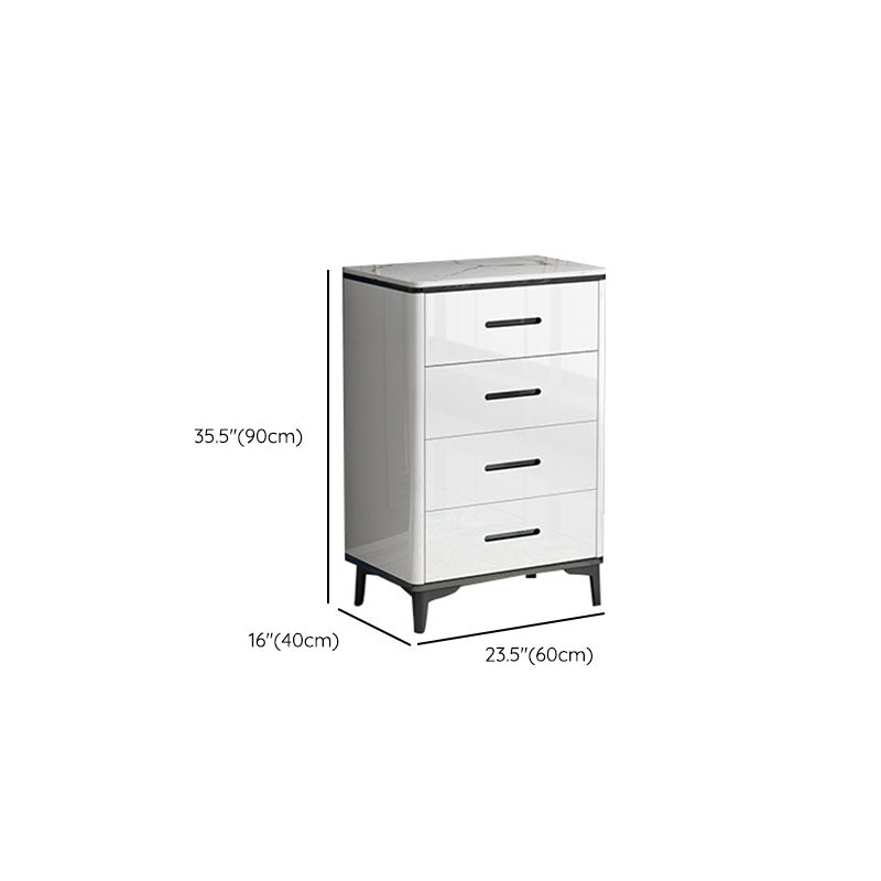 Contemporary Marble Lingerie Chest Vertical Storage Chest for Bedroom Clearhalo 'Bedroom Furniture' 'Dressers & Chests' 'dressers_chests' 'furn' 'furn_dressers_chests' 'Furniture' 6844339
